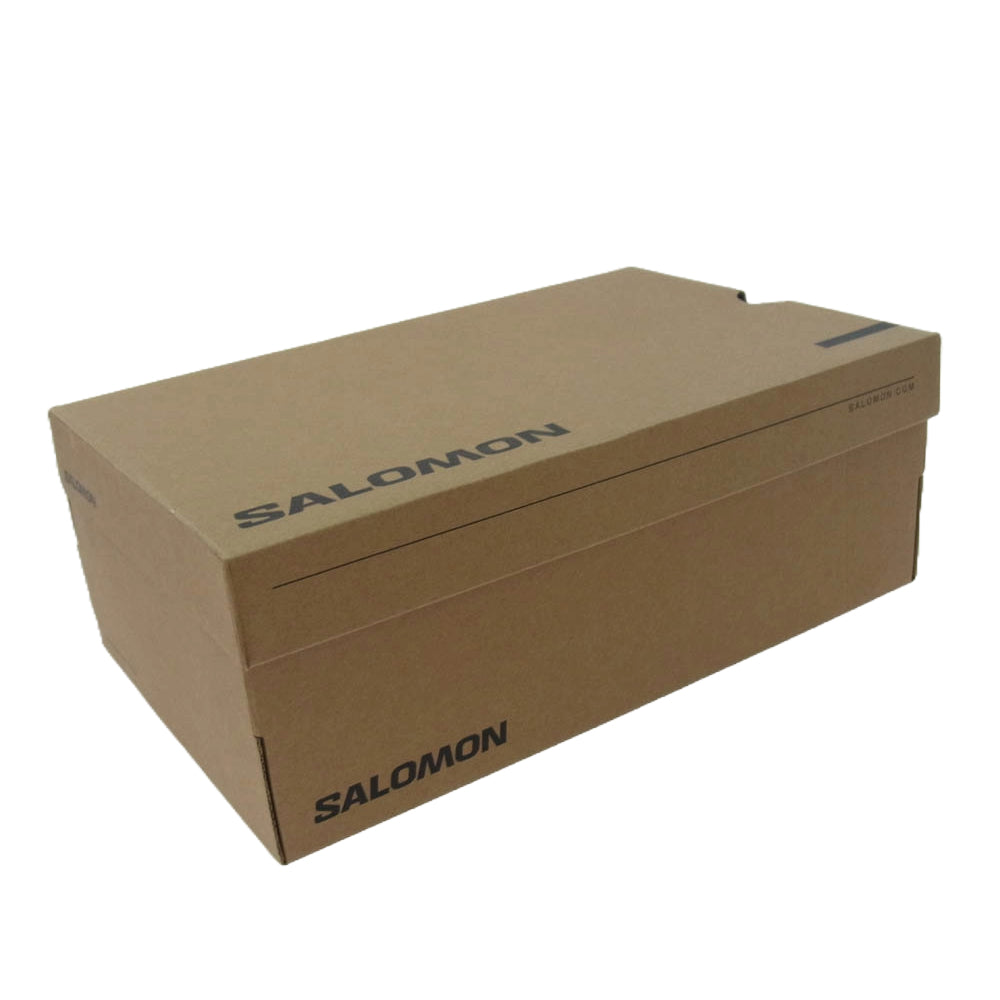 salomon サロモン 475990 ACS PRO CHROMATIC メッシュ ローカット スニーカー ブラック系 ベージュ系 27.5cm【極上美品】【中古】
