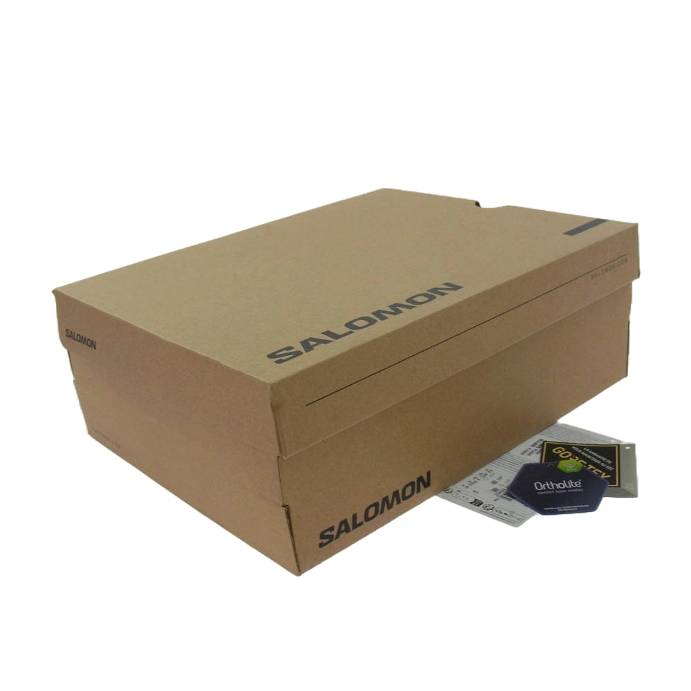 salomon サロモン 415888 OUTPULSE MID GTX ミッド ハイカット スニーカー ダークネイビー系 ブラック系 27cm【美品】【中古】