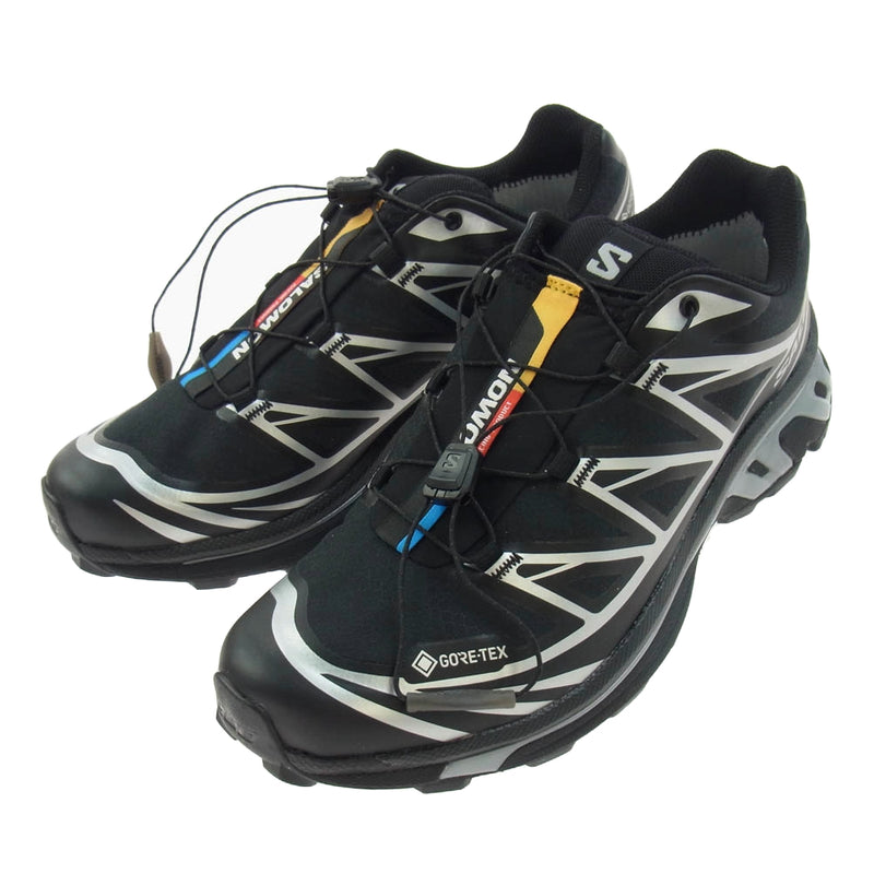 salomon サロモン 474506 XT-6 GTX GORE-TEX Black Footwear Silver 