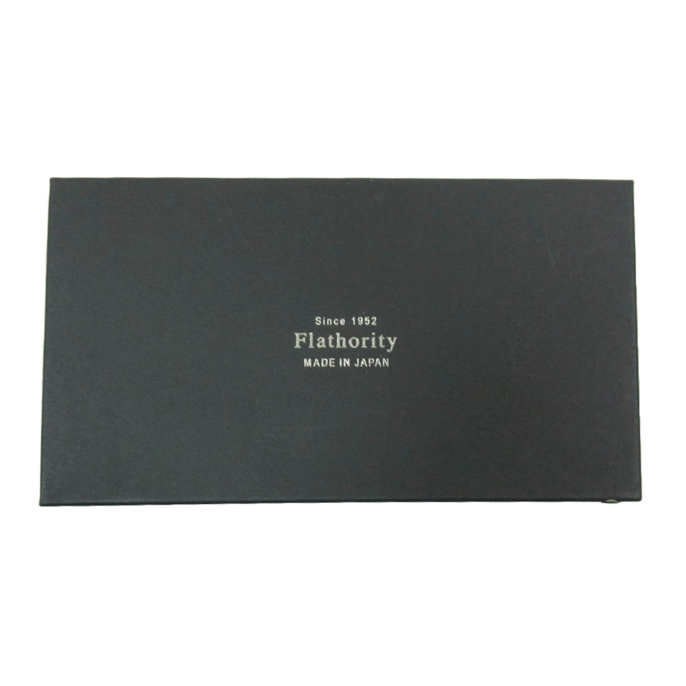 フラソリティ FM701 Long Wallet レザー 水染め オイルコードバン 二つ折り 長財布 ロング ウォレット ブルー系【中古】