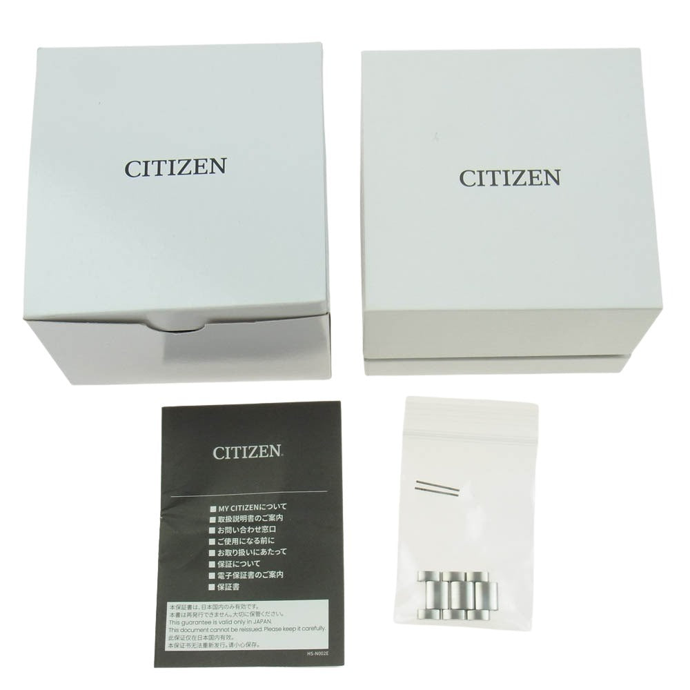 CITIZEN シチズン NB1050-59L CITIZENCOLLECTION シチズンコレクション クラシカルライン 自動巻き 腕時計 シルバー系 ブルー系【中古】