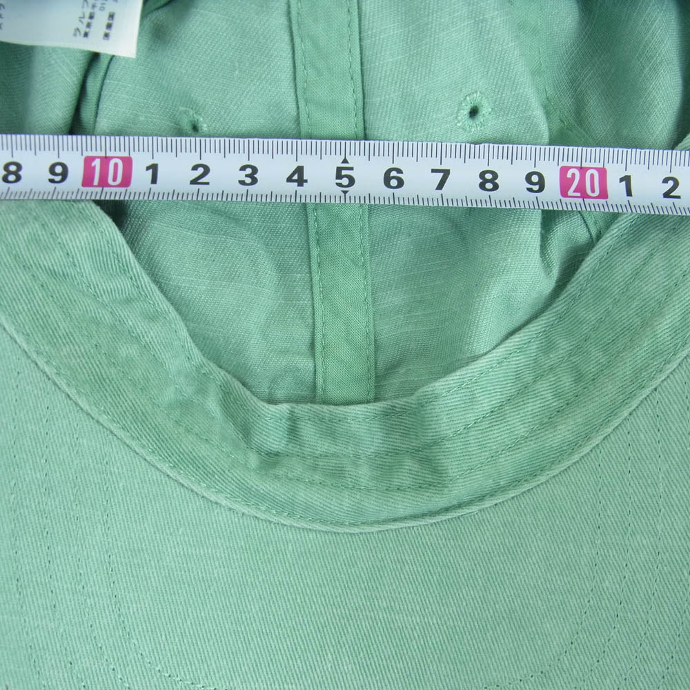 POLO RALPH LAUREN ポロ・ラルフローレン Twill 1992 Sports Cap ロゴ プリント キャップ 帽子 ライトグリーン系 ONE SIZE【中古】