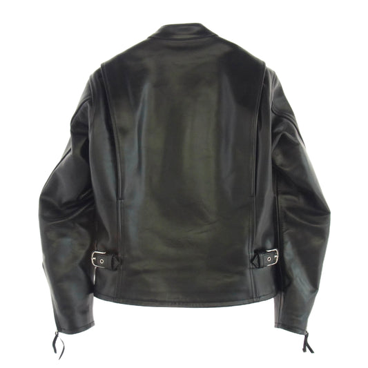 KADOYA カドヤ 1217 カドヤ 札幌ヒストリー別注 FPS-1H ハードステア レザー シングルライダース ブラック系 M【美品】【中古】