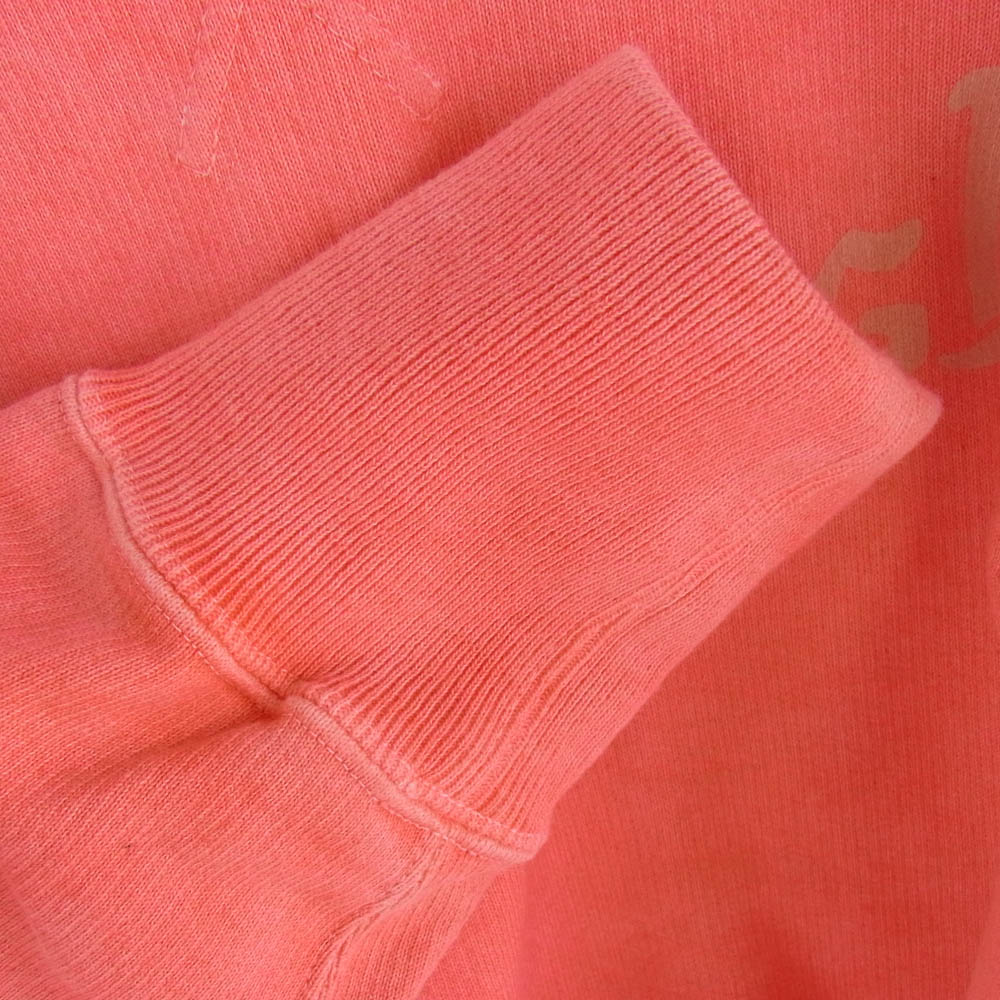 GERUGA ゲルガ GR-C-185 SWEAT SHIRTS PIGMENT DYED ピグメントダイ クルー スウェット ピンク系 5【中古】