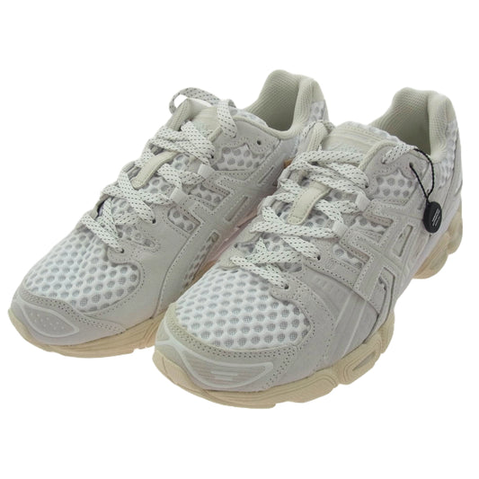 エンノイ 1201B034-100 Asics アシックス Gel-Nimbus 9 White Cream ゲルニンバス9 ホワイト クリーム ホワイト系 26.5cm【新古品】【未使用】【中古】