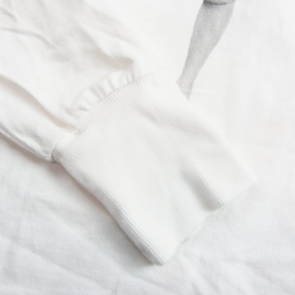 TMT ティーエムティー TCS-F2407 DRY COTTON JERSEY PHOTE LS TEE Audrey ドライ コットン ロングスリーブ Tシャツ ホワイト系 L【中古】