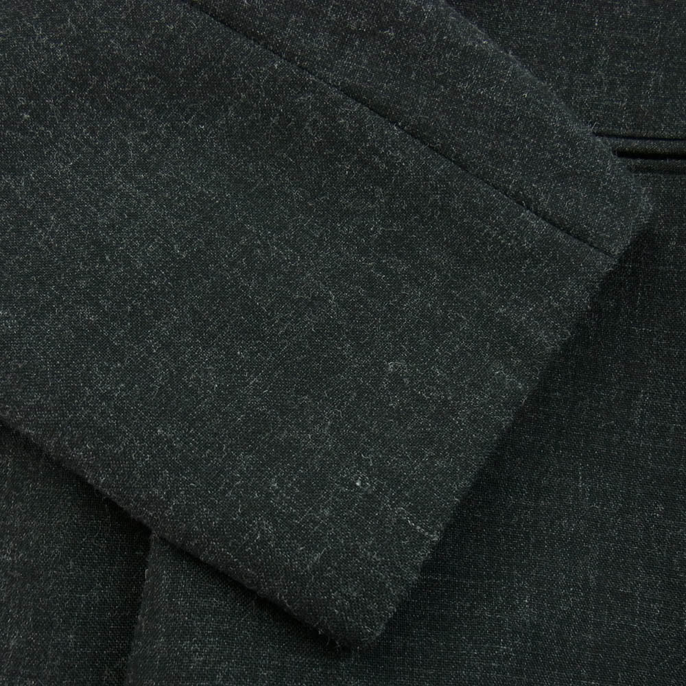 blurhms ブラームス BHS23F009Ra Wool Ramie Cardigan Jacket ウール ラミー カーディガン ジャケット ダークグレー系 4【中古】