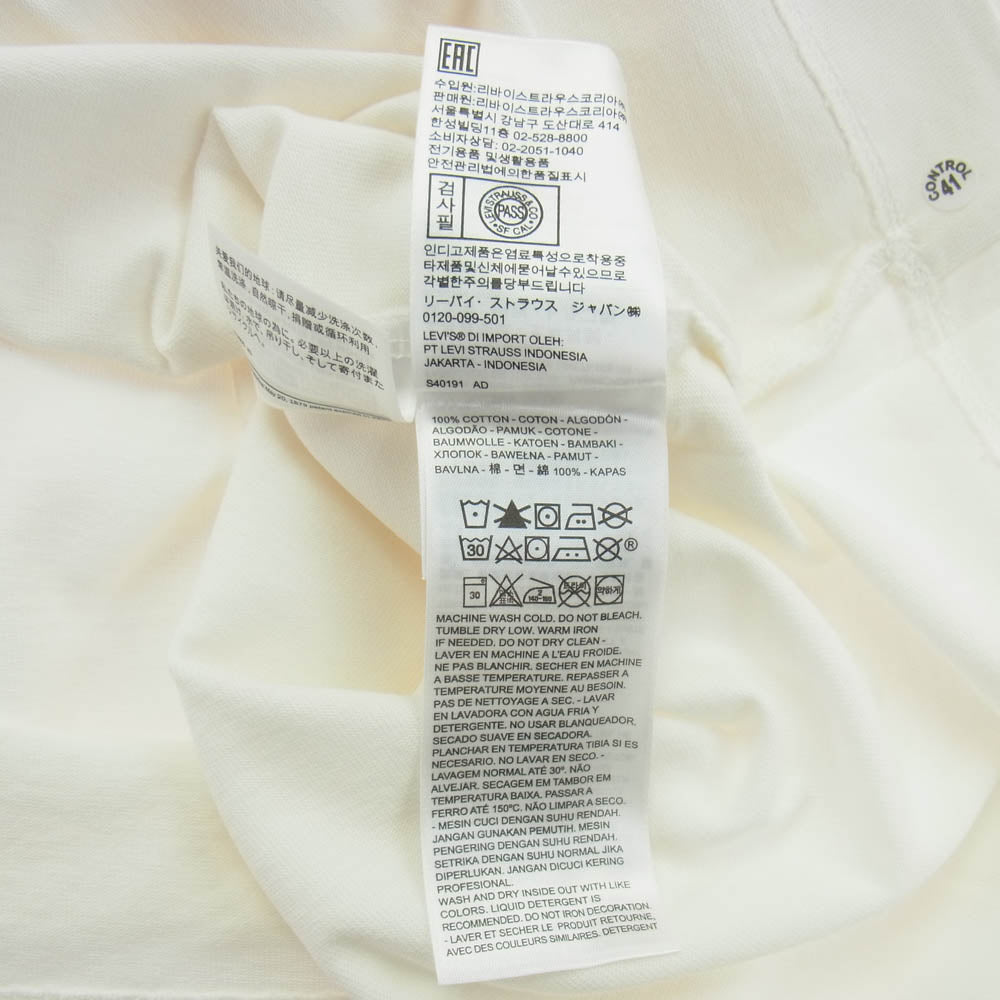 Levi's リーバイス ホワイト系 XL【新古品】【未使用】【中古】