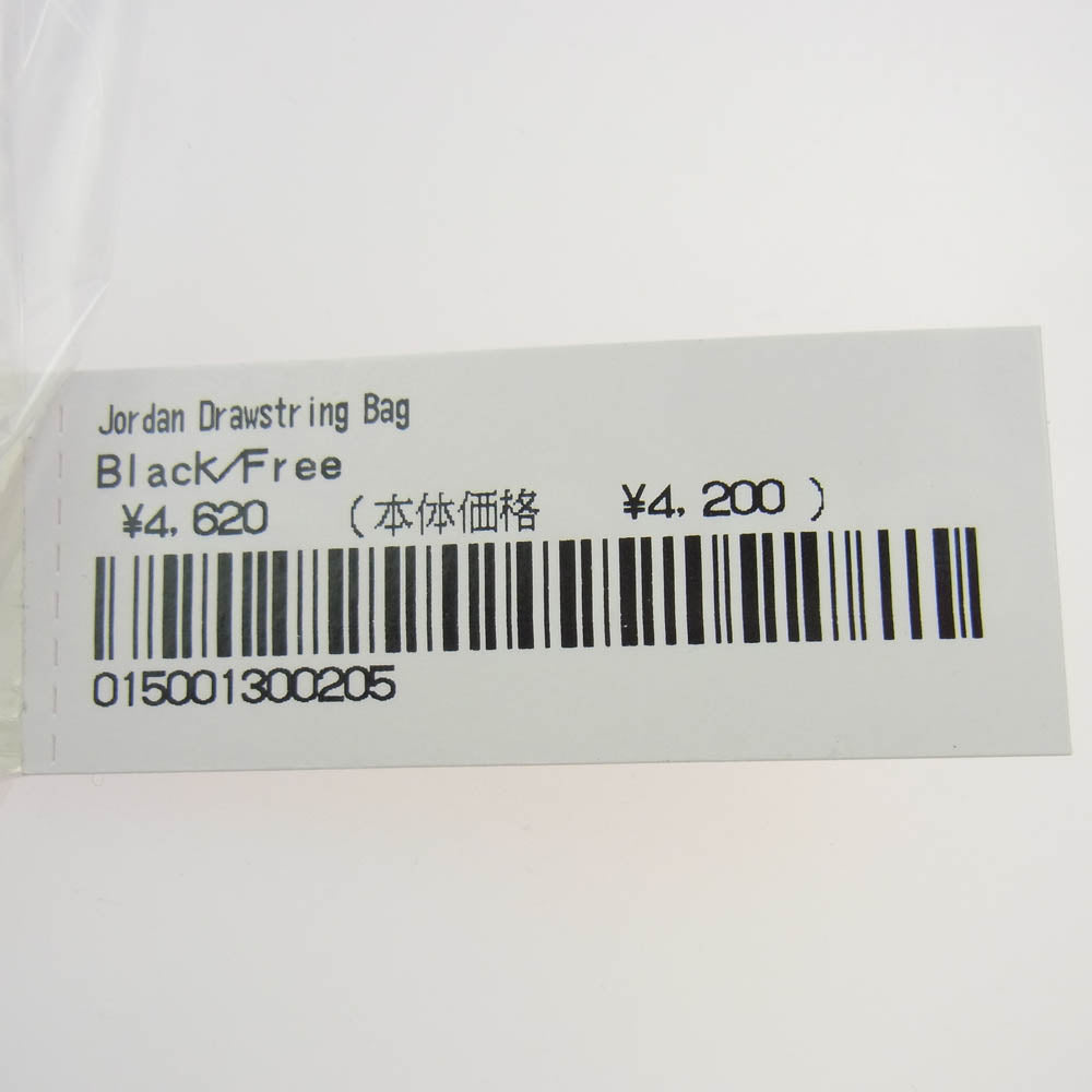 Supreme シュプリーム 24AW MA0930-023 Jordan Drawstring Bag Black ジョーダン ドローストリング バッグ ブラック ブラック系【新古品】【未使用】【中古】