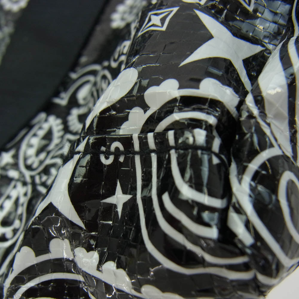 Supreme シュプリーム 21SS Bandana Tarp Large Duffle Bag バンダナ柄 バッグ ブラック系【中古】