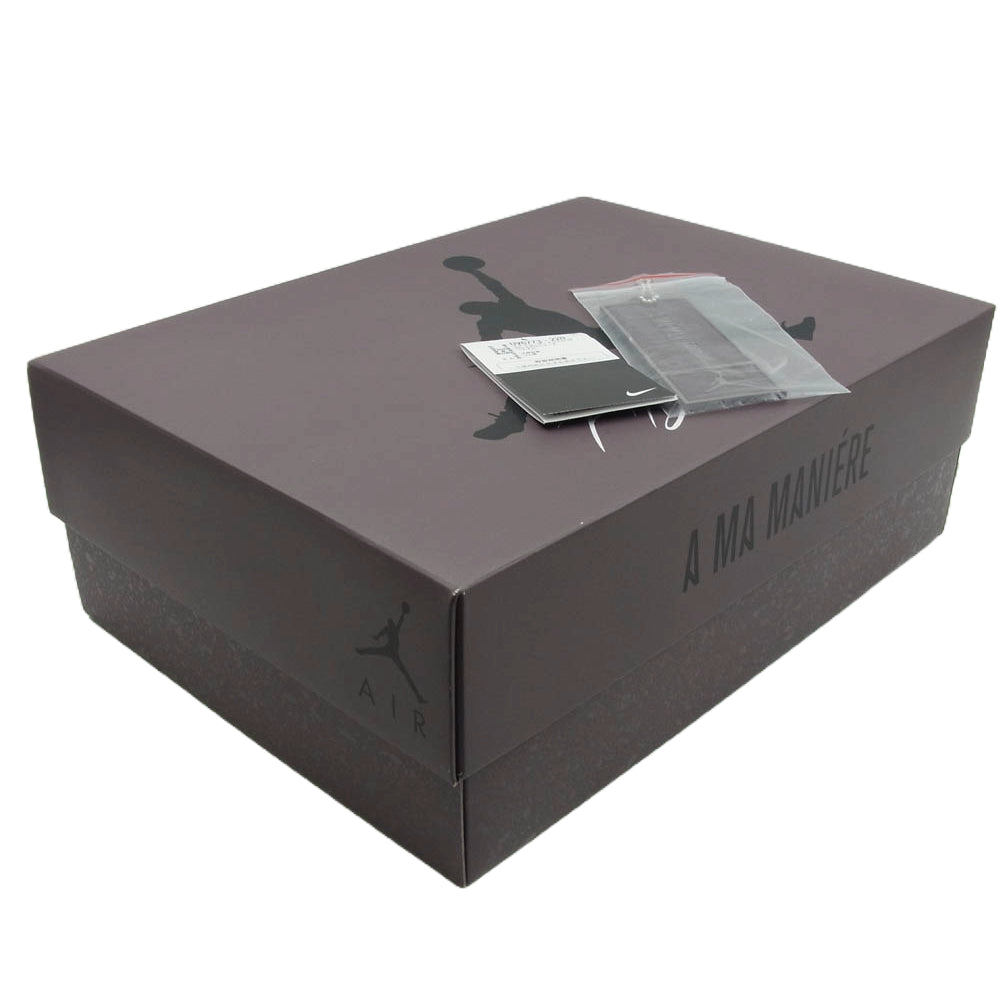 NIKE AIR JORDAN ナイキ ジョーダン DV6773-220 × A Ma Mani?re Air Jordan 4 Violet Ore AJ4 アママニエール エアジョーダン スニーカー ブラウン系 28cm【中古】