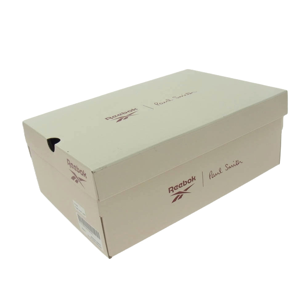 Reebok リーボック 553 821 Paul Smith ポールスミス CLUB C 85 VINTAGE レザー スニーカー オフホワイト系 27cm【新古品】【未使用】【中古】