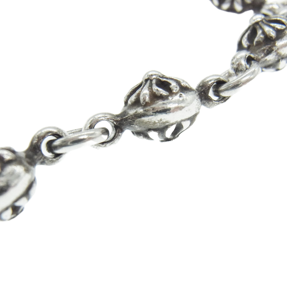 CHROME HEARTS クロムハーツ(原本無) NO1 BALL #1 クロスボール ブレスレット シルバー系【中古】