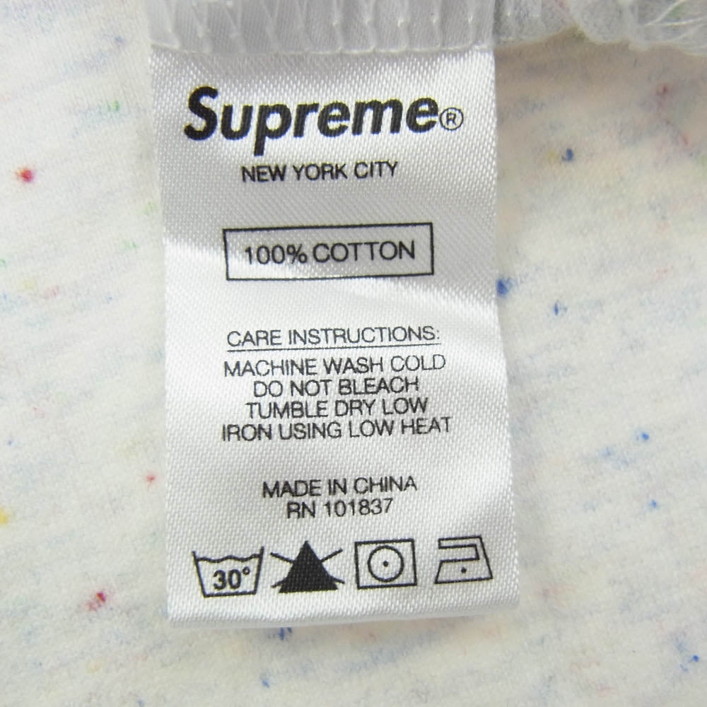 Supreme シュプリーム 21SS Small Box Tee Multi Ash スモールボックス ロゴ Tシャツ半袖 カットソー マルチカラー系 M【中古】