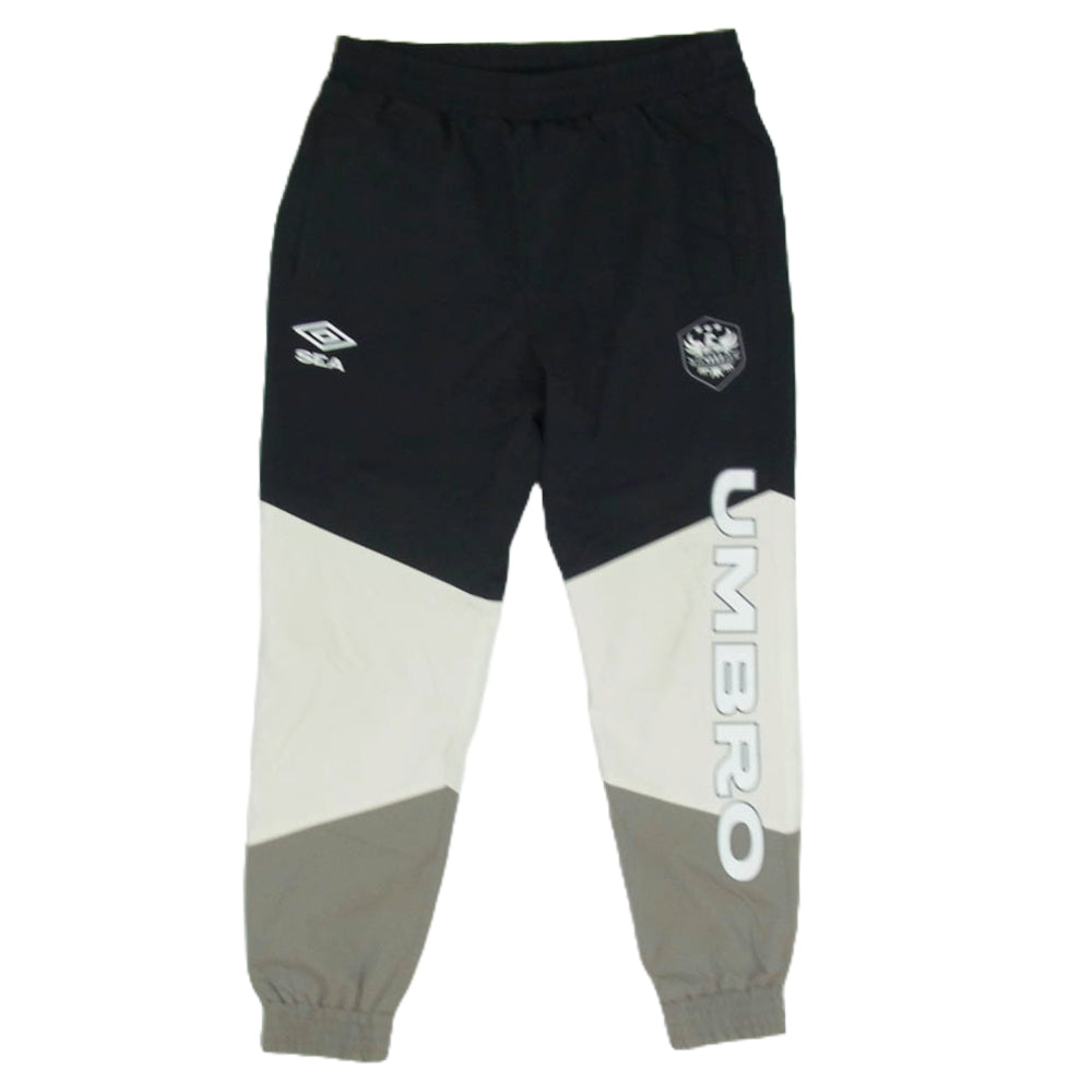 WIND AND SEA ウィンダンシー 23SS WDS-C-UMB-23-Q3-03 × UMBRO アンブロ ナイロン トラック パンツ グレー系 L【中古】 WIND AND SEA ウィンダンシー 23SS WDS-C-UMB-23-Q3-03 × UMBRO
