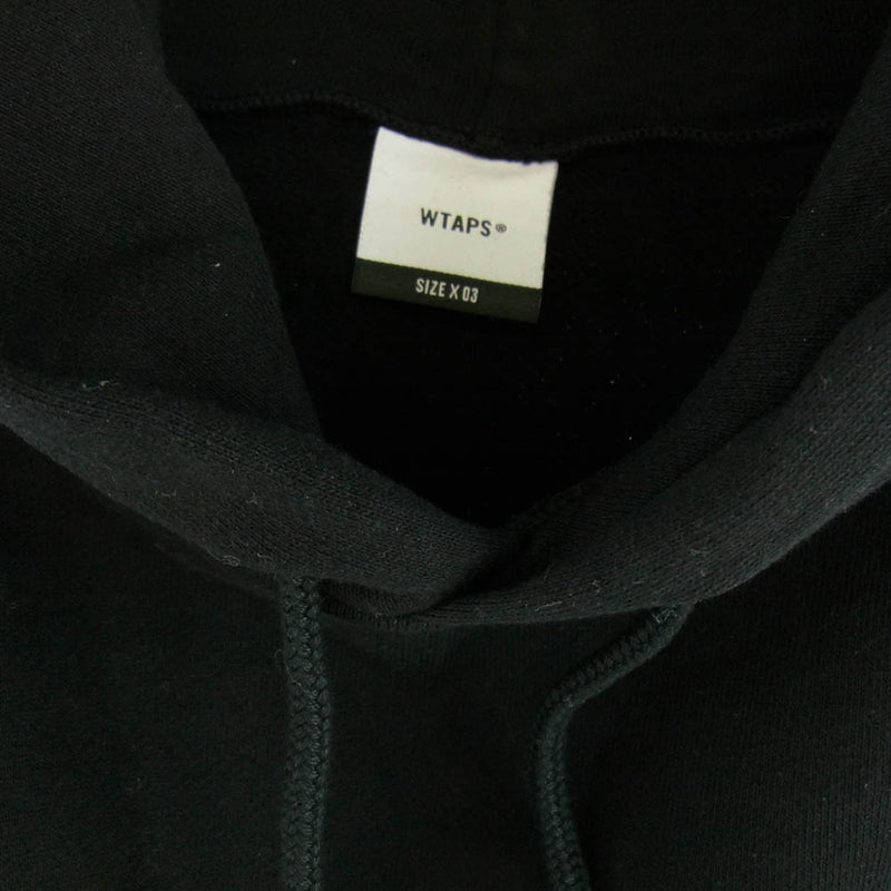 WTAPS ダブルタップス 23AW 232ATDT-HPM01S SIGN HOODY COTTON  