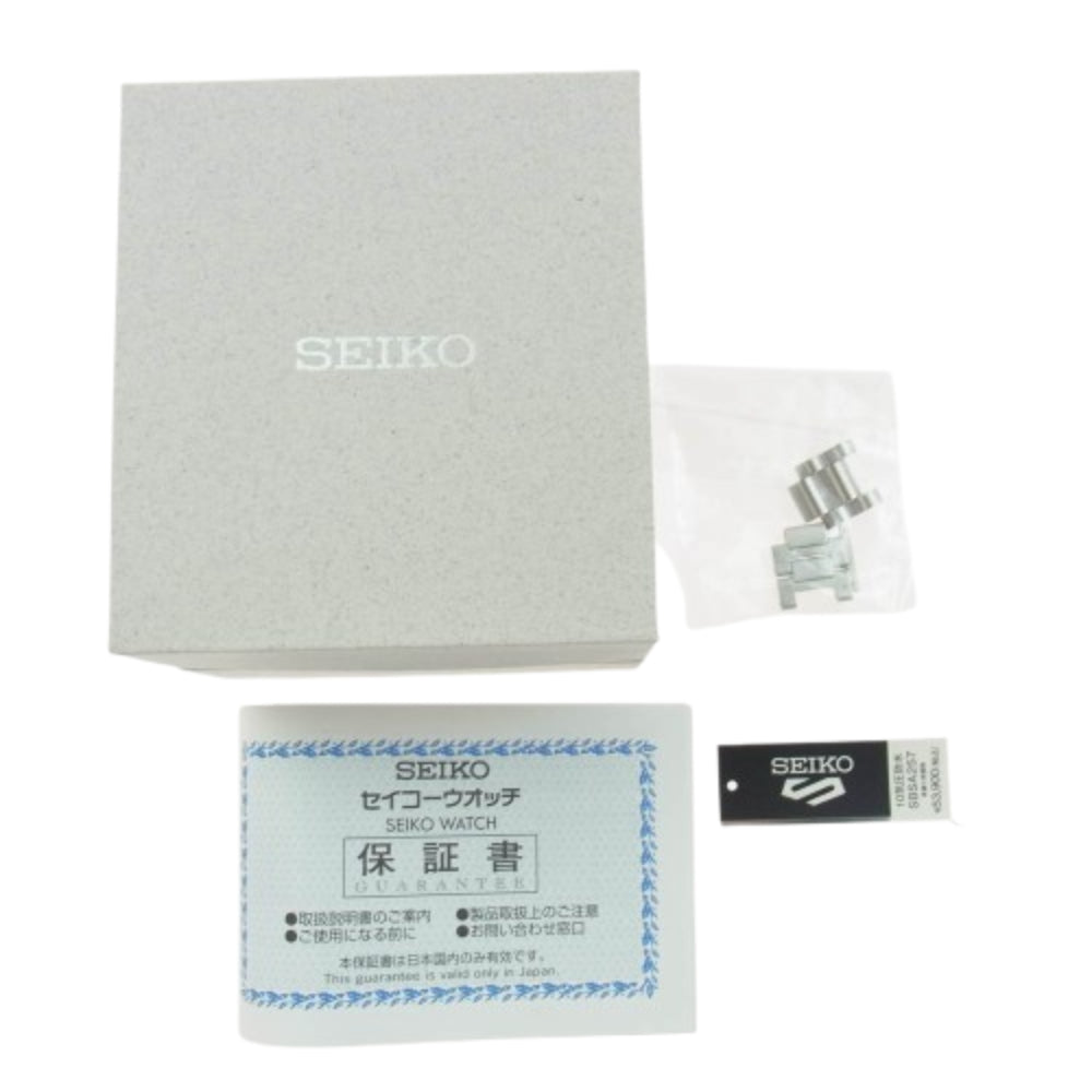 SEIKO セイコー 4R36-15M0 SNXS series アナログ ステンレススチール 自動巻き 腕時計 シルバー系【中古】