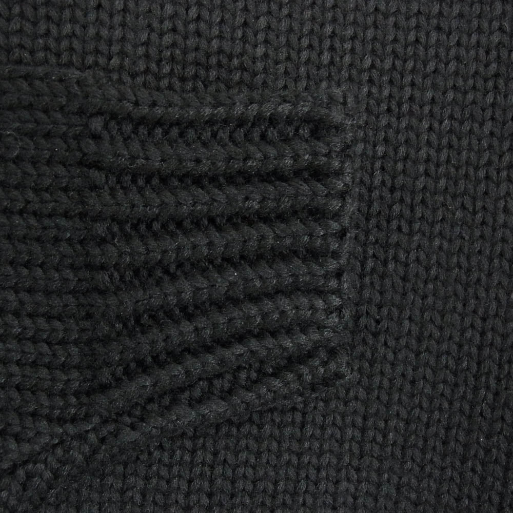 WTAPS ダブルタップス 24AW 242MADT-KNM05 INGREDIENT SWEATER POLY バックデザイン ローゲージ クルーネック ニットセーター ブラック系 2【極上美品】【中古】