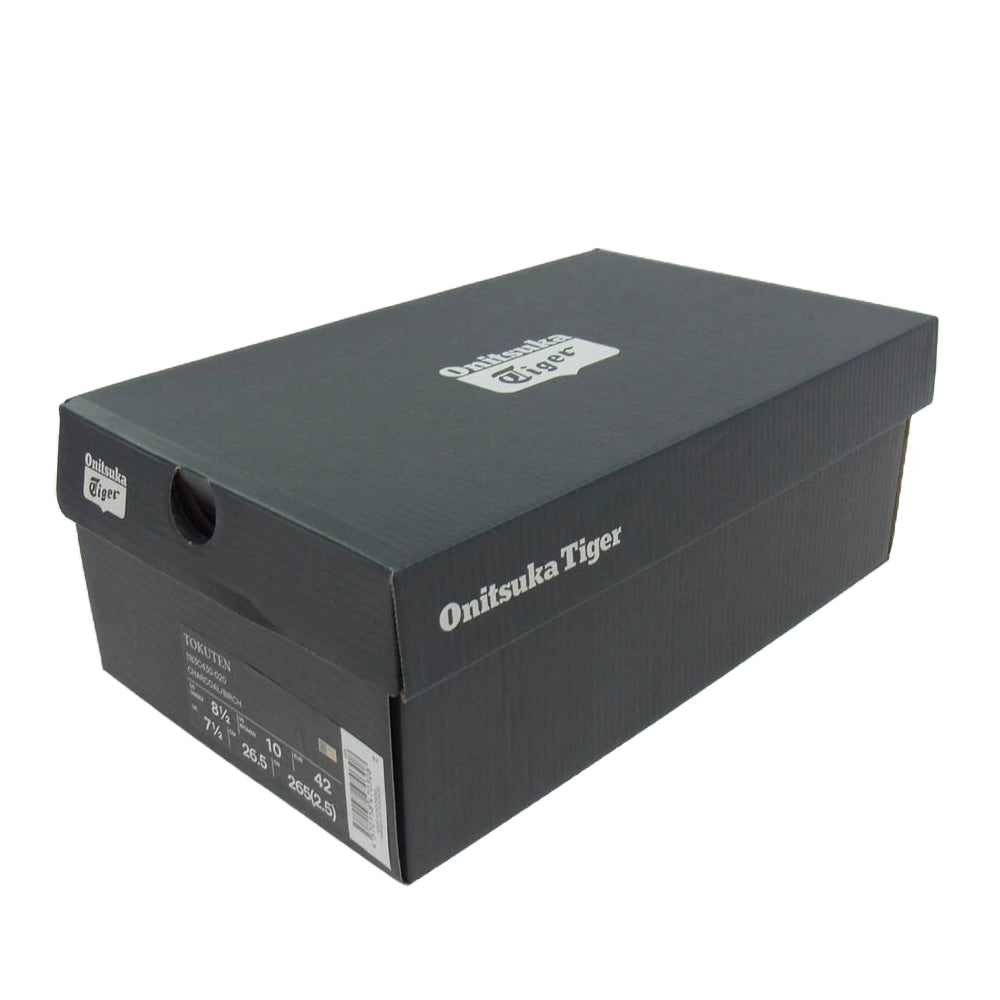 ONITSUKA TIGER オニツカタイガー 1183C430-020 Tokuten Charcoal Birch トクテン チャコール バーチ ローカット スニーカー グレー系 26.5cm【中古】