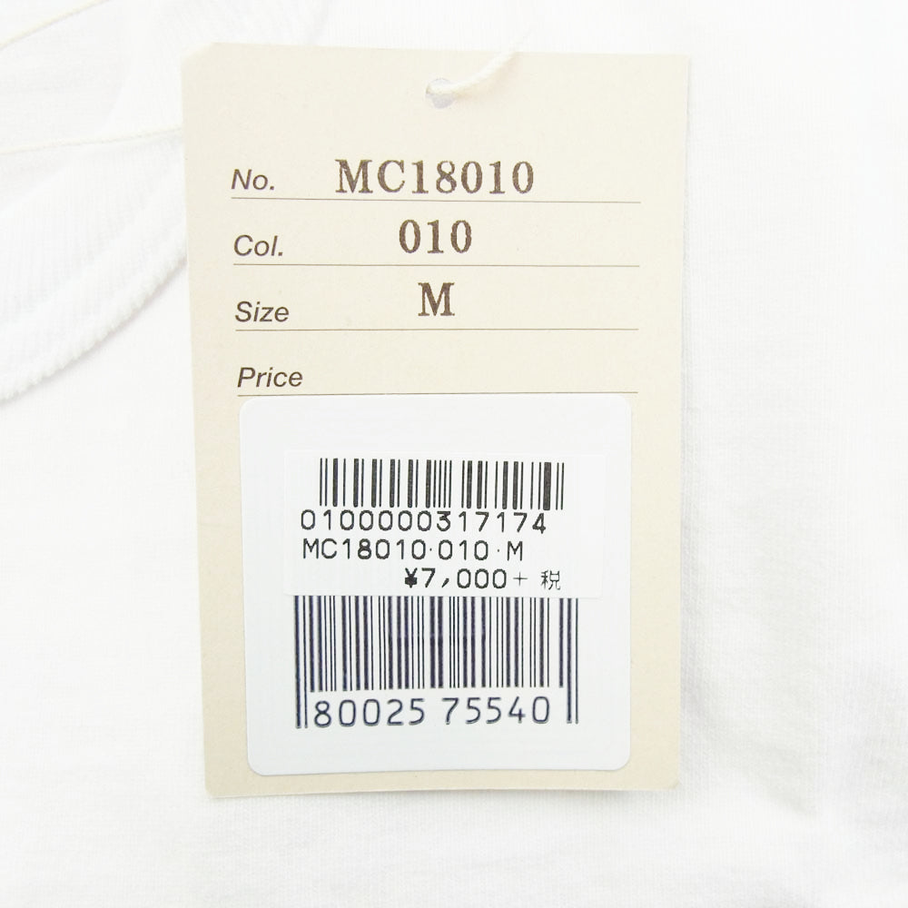 The REAL McCOY'S ザリアルマッコイズ MC18010 U.S. AIR FORCE WARRENBASE MILITARY TEE フロントプリント Tシャツ 半袖カットソー ホワイト系 38【中古】
