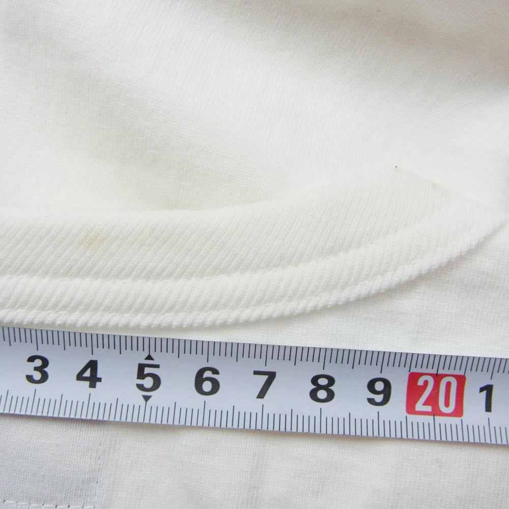 The REAL McCOY'S ザリアルマッコイズ MC20013 U.S. ARMY PARACHUTE TEAM MILITARY TEE ミリタリー Tシャツ 半袖カットソー ホワイト系 M【中古】