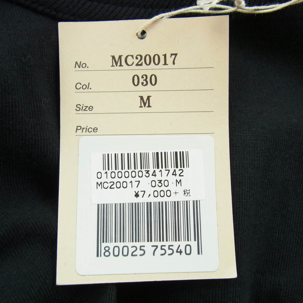 The REAL McCOY'S ザリアルマッコイズ MC20017 UNITED STATES PARATROOPS MILITARY TEE プリント Tシャツ 半袖カットソー ブラック系 38【新古品】【未使用】【中古】