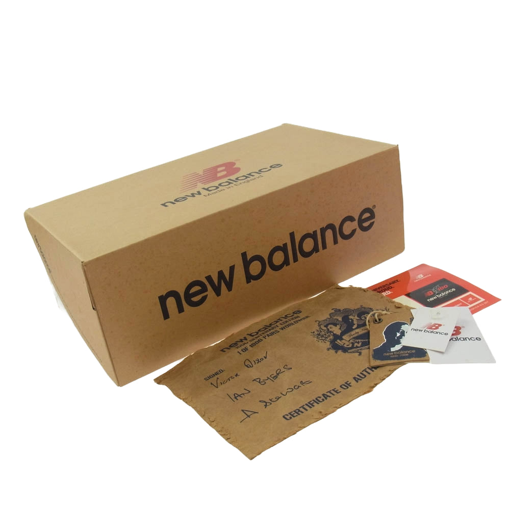 NEW BALANCE ニューバランス M1500UK IB 【観賞用】Made in UK 1500 I AN BYERS グレー系 27.5cm【中古】
