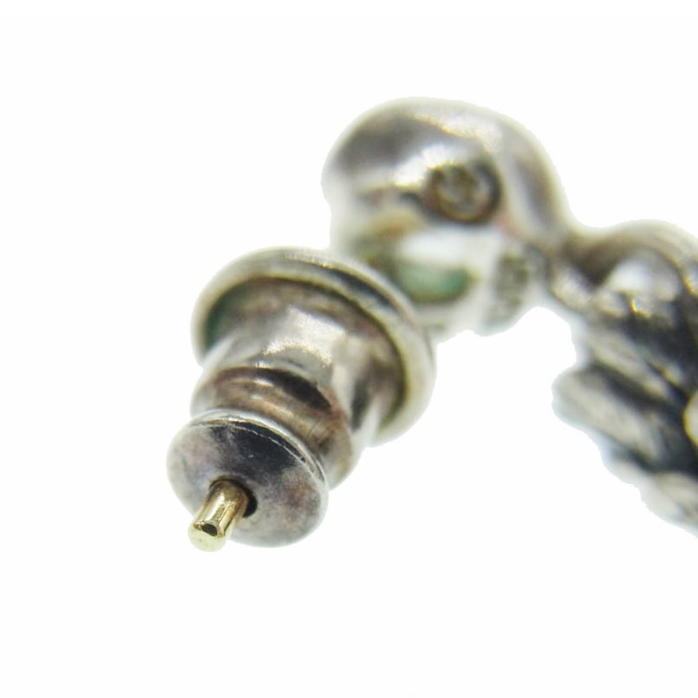 Bloody Mary ブラッディマリー ロック バード ストーン ピアス シルバー系【中古】