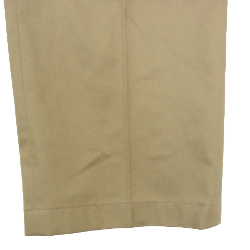 WACKO MARIA ワコマリア 22FWE-WMP-TR01 PLEATED TROUSERS スラックス パンツ ブラウン系 L【中古】