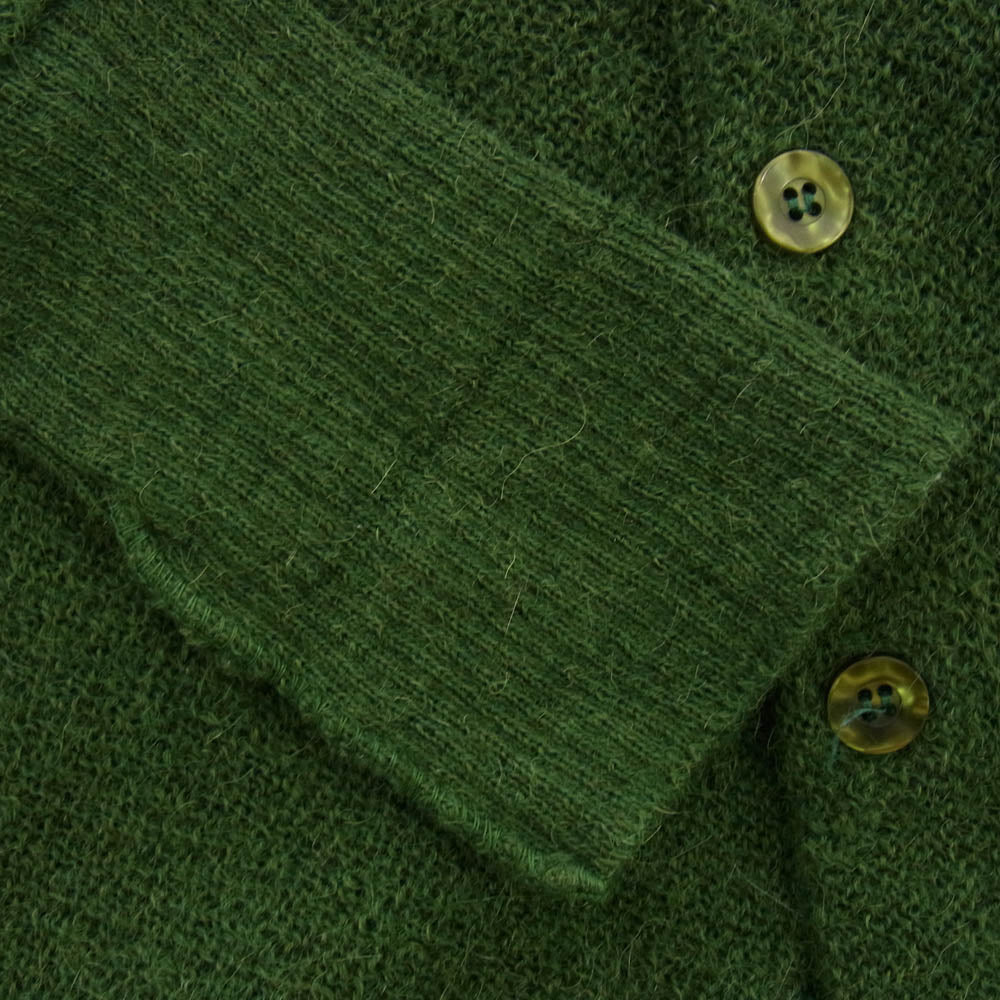 パインステイト ヴィンテージ 70s MintCondition Alpaca Cardigan アルパカ カーディガン グリーン系 L【中古】
