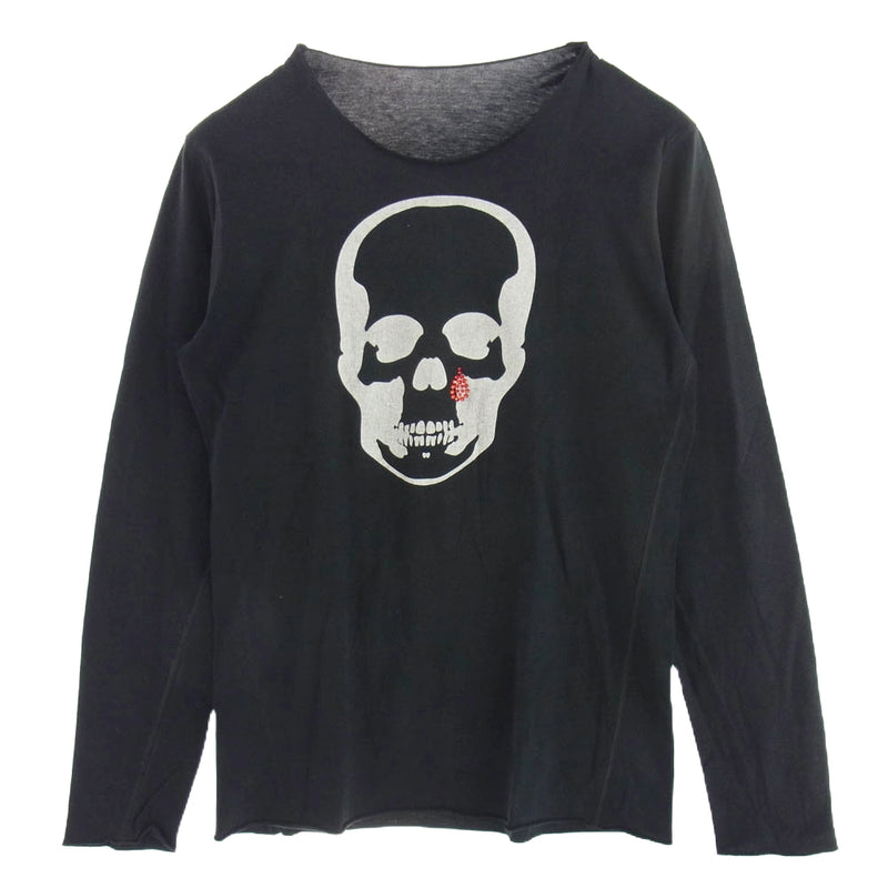 lucien pellat-finet スカルプリント長袖カットソー lucien pellat-finet スカルプリント長袖カットソー ルシアン