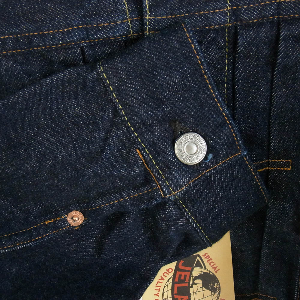 JELADO ジェラード JP94406 55 Denim Jacket 406XX 加工 デニム ジャケット インディゴブルー系 M【新古品】【未使用】【中古】