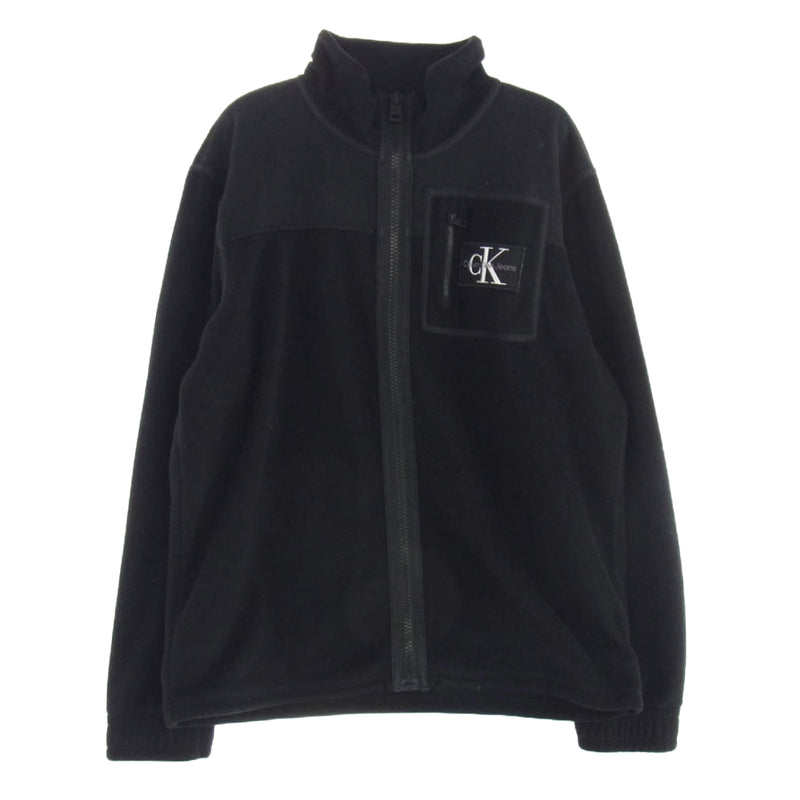CALVIN KLEIN カルバンクライン Jeans ジーンズ CK ワッペン フリース 