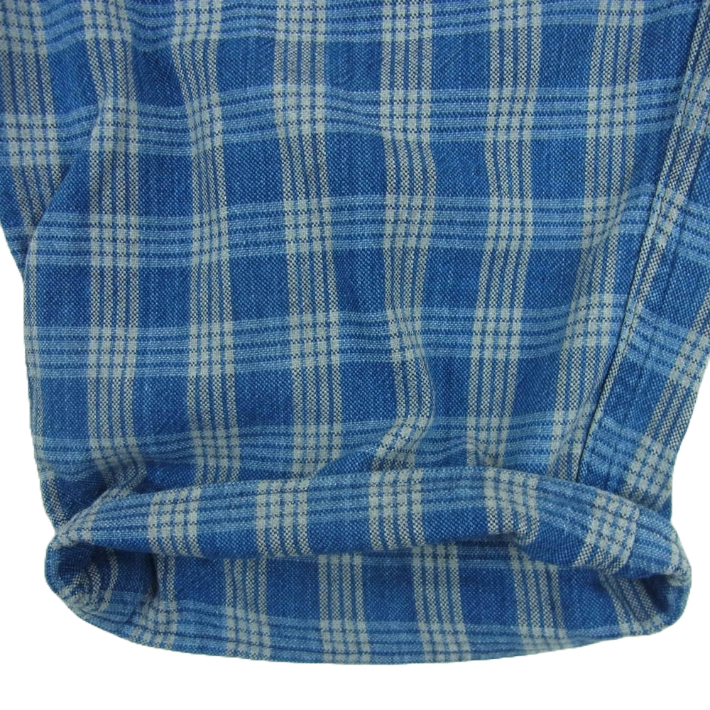 PORTER CLASSIC ポータークラシック HAWAIIAN DENIM ハワイアン デニム PALAKA EASY PANTS パラカ イージー チャック パンツ インディゴブルー系 3【中古】