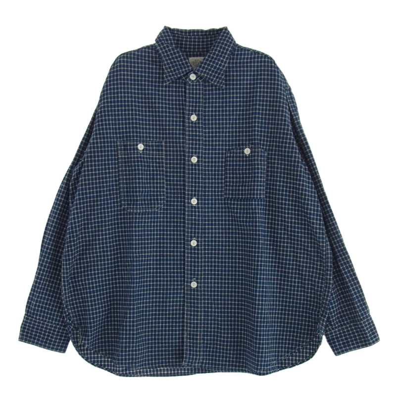 POST OVERALLS ポストオーバーオールズ 1206-CLC1 No.6 Shirt 長袖 
