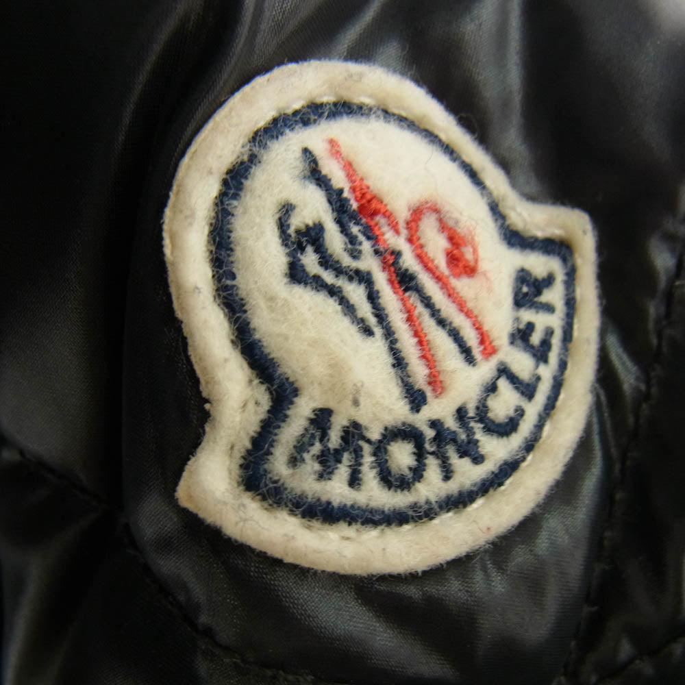 MONCLER モンクレール 49394 50 68950 BERENGERE ベレンジェール フーデッド ダウン ジャケット ブラック系 1【中古】