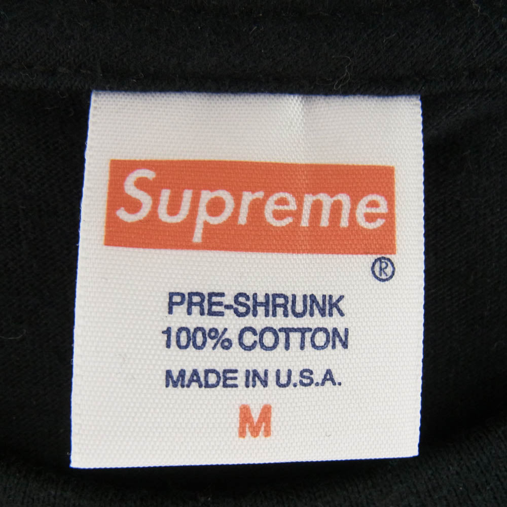 Supreme シュプリーム 13SS Snake Charmer Tee スネーク チャーマー 半袖 Tシャツ ブラック系 M ブラック系 M【極上美品】【中古】