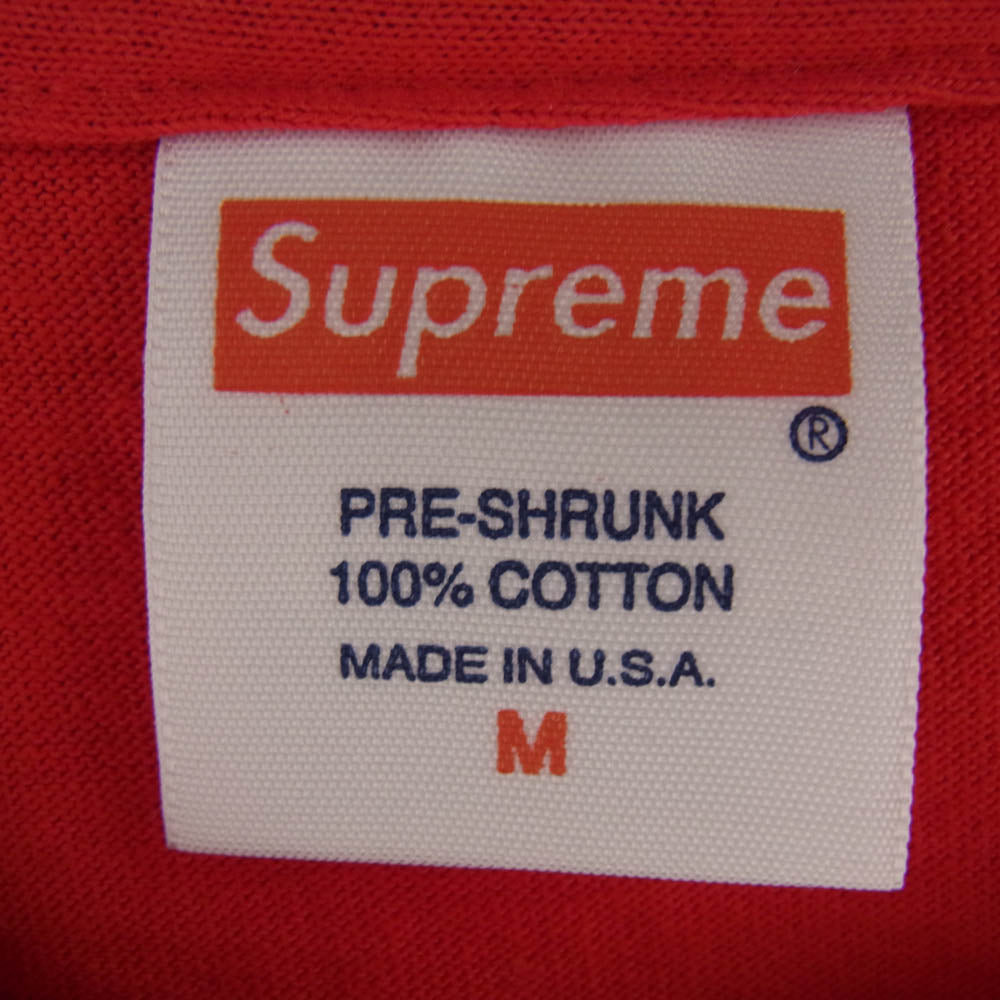 Supreme シュプリーム 10AW Classic Scene Tee クラシックシーン 半袖 Tシャツ 初期 アーカイブ レッド系 M レッド系 M【極上美品】【中古】