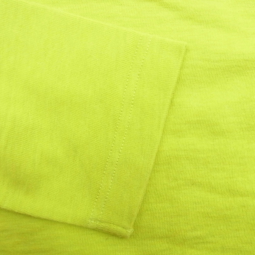 Supreme シュプリーム 12AW Reflective Longsleeve L/S Top リフレクティブ ロング スリーブ トップ 長袖 Tシャツ カットソー ネオンイエロー系 M イエロー系 M【極上美品】【中古】