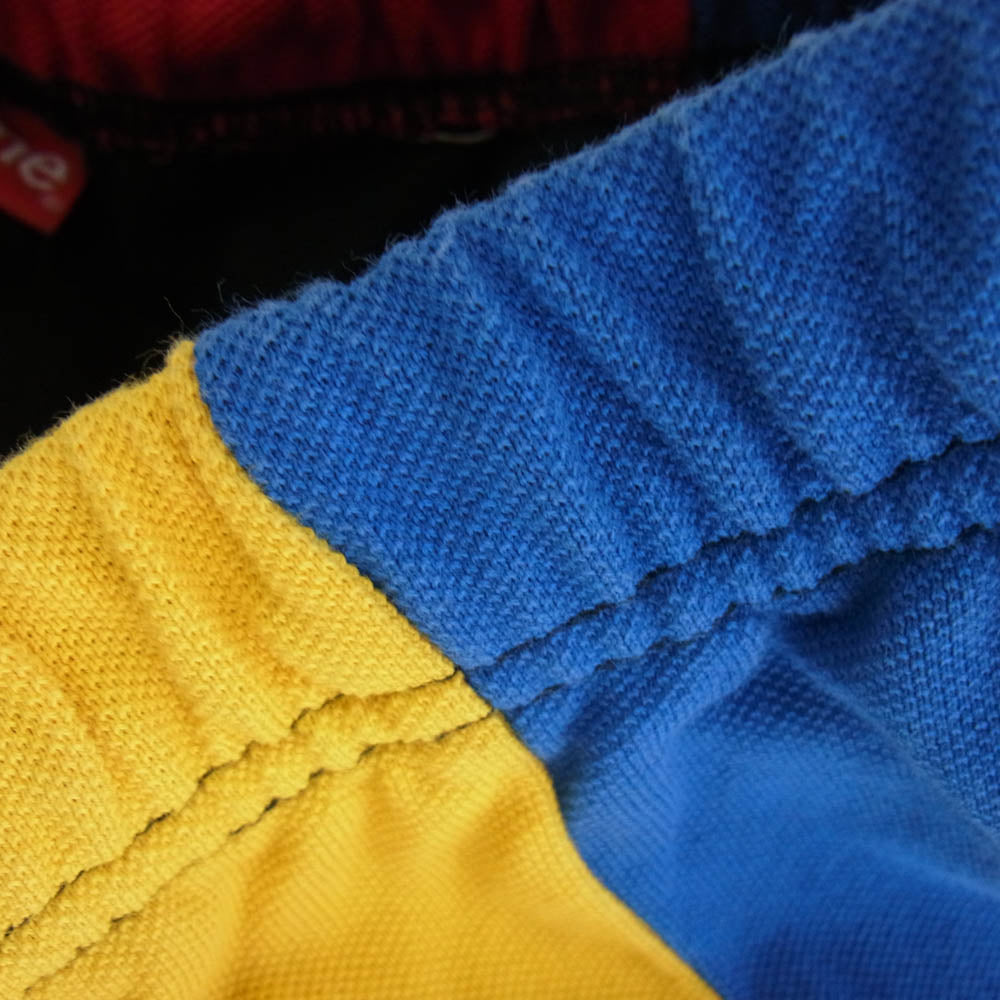 Supreme シュプリーム 18AW Patchwork Pique Short パッチワーク ピケ ショートパンツ ハーフパンツ マルチカラー系 XL【中古】