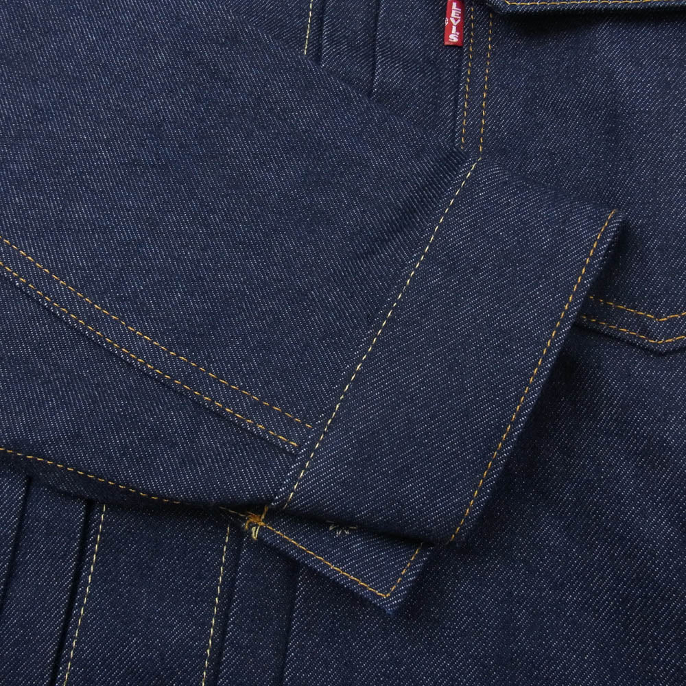 UNDERCOVER アンダーカバー 25SS 001YD0000 × Levis リーバイス コンバーチブル トラッカー ジャケット インディゴブルー系 L【新古品】【未使用】【中古】