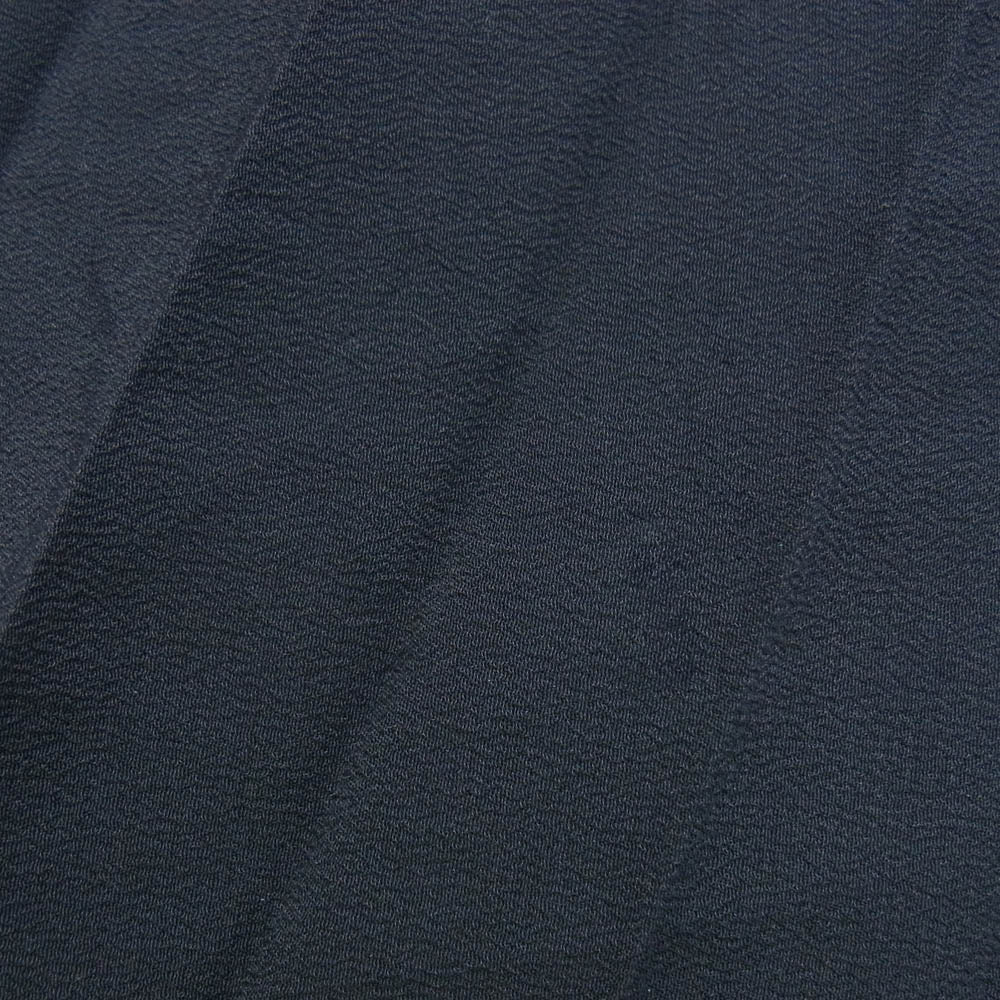 HELMUT LANG ヘルムートラング シルク混 プリーツ スカート ネイビー ダークネイビー系 2【中古】