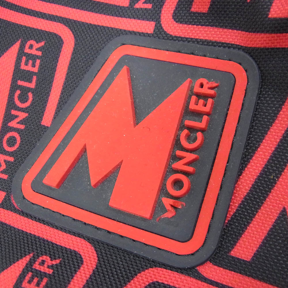 MONCLER モンクレール DURANCE BELT BAG デュランス ベルト ショルダー バッグ レッド系【中古】