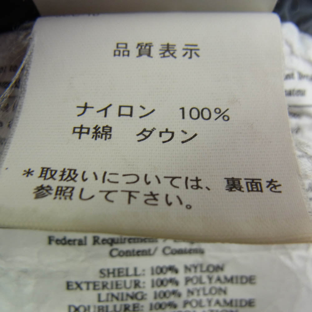 MARMOT マーモット 5633J J ナイロン ダウン ベスト イエロー系 M【中古】