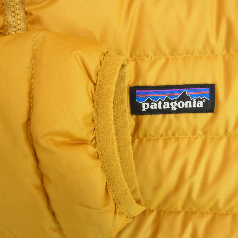 patagonia パタゴニア 84701 Down Sweater Hoody ダウン セーター ジャケット イエロー系 M【中古】