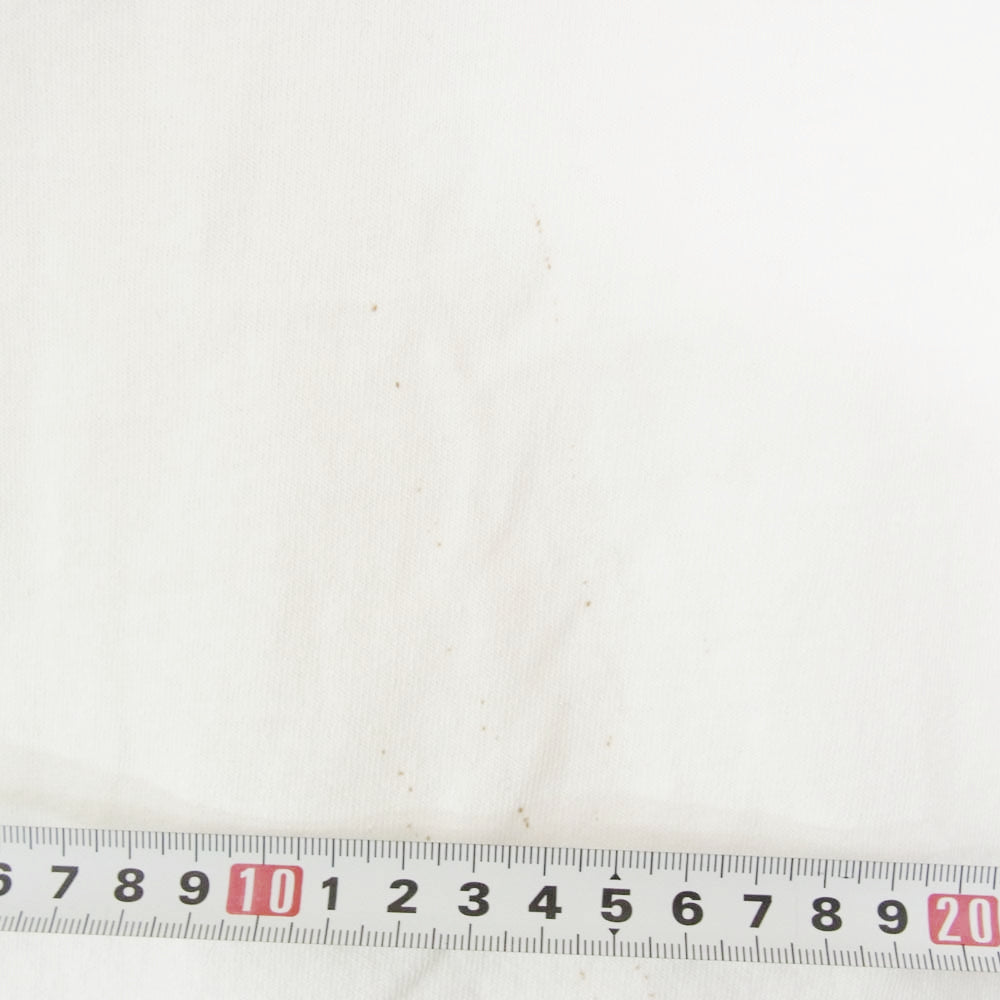 UNDERCOVER アンダーカバー 90s 初期 archive アーカイブ スカル ドクロ プリント 半袖 Tシャツ ホワイト系 サイズ表記無【中古】