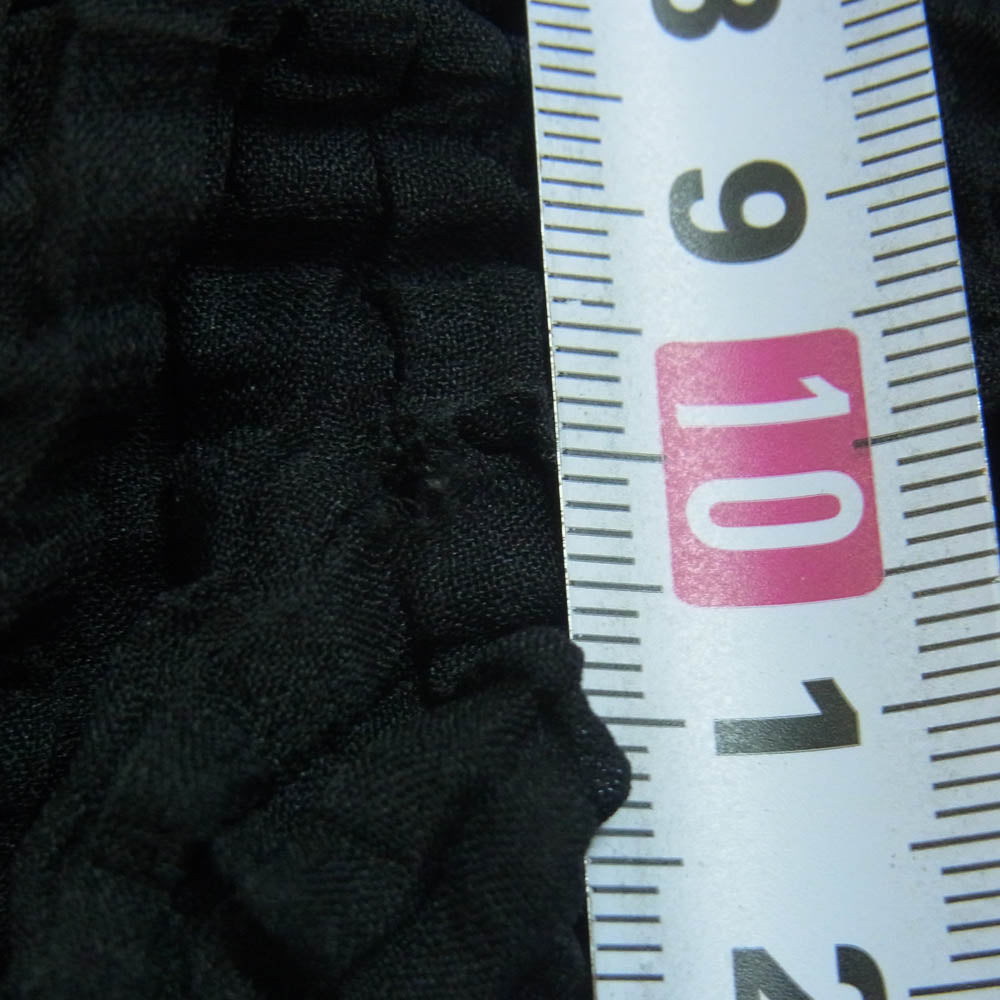 ISSEY MIYAKE イッセイミヤケ IF54FJ42 FETE フェテ ボックスプリーツ加工 ボトルネック カットソー ブラック系 2【中古】