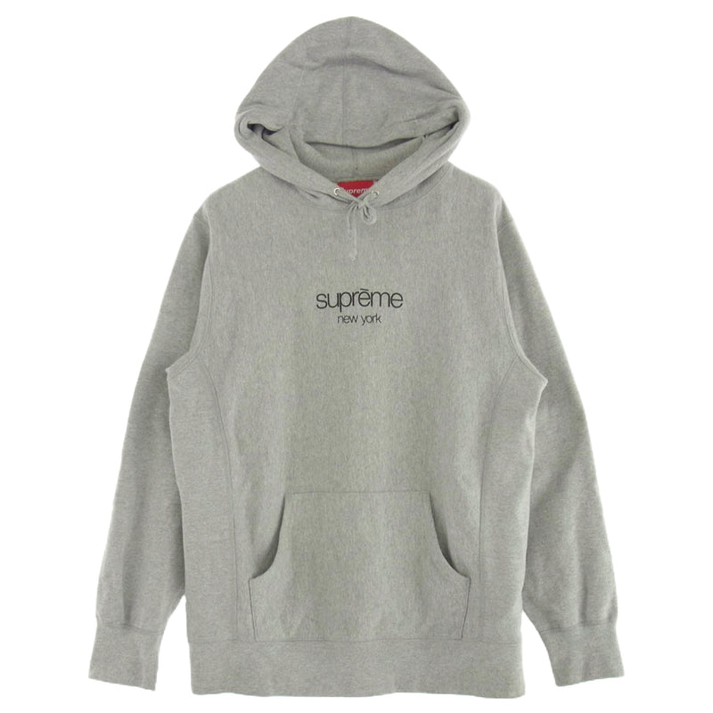Supreme シュプリーム 15SS Classic Logo Hooded Sweatshirt  