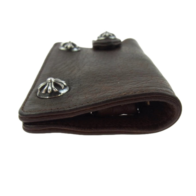 CHROME HEARTS クロムハーツ（原本無） KEY CASE クロスボールボタン 