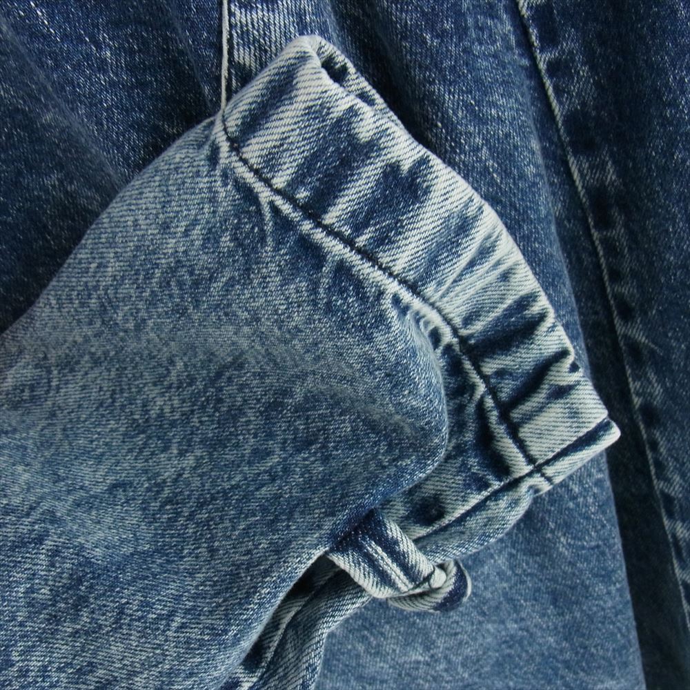 リュー s2314 Denim coat デニム コート ジャケット インディゴブルー系 4【極上美品】【中古】